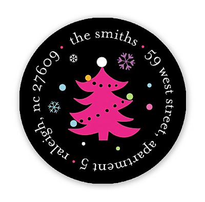 Holly Jolly Address Labels